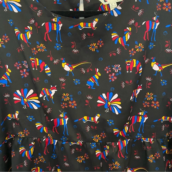 Yumi Black blouse with princess size 12 US - Picture 2 of 4